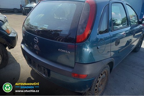 Autovrakoviste Sviadnov Opel Corsa C 1.0 na náhradní díly