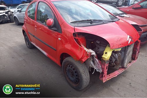 Autovrakoviste Sviadnov Citroen C1 1.0 na náhradní díly