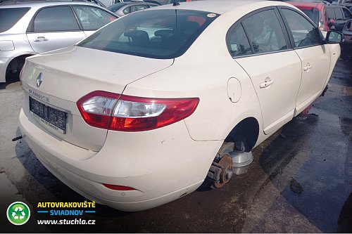 Autovrakoviste Sviadnov Renault Fluence 1.6 na náhradní díly