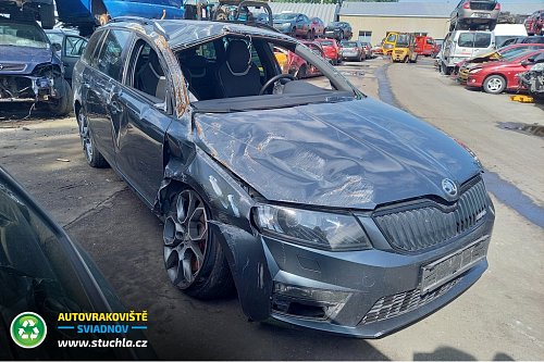 Autovrakoviste Sviadnov Škoda Octavia III RS 2.0 TDI náhradní díly