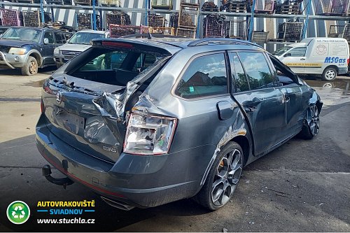 Autovrakoviste Sviadnov Škoda Octavia III RS 2.0 TDI náhradní díly