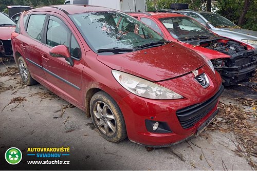 Autovrakoviste Sviadnov Peugeot 207 1.4 na náhradní díly