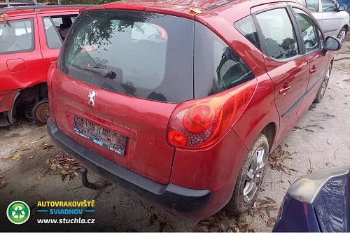 Autovrakoviste Sviadnov Peugeot 207 1.4 na náhradní díly