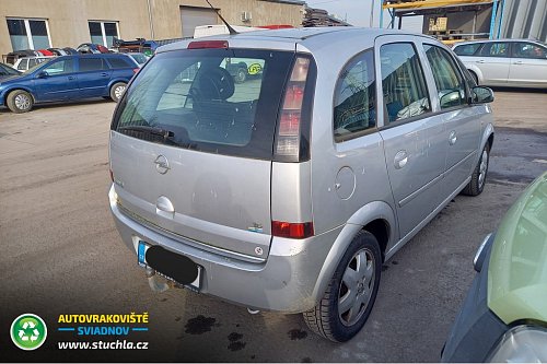 Autovrakoviste Sviadnov Opel Meriva 1.6 na náhradní díly