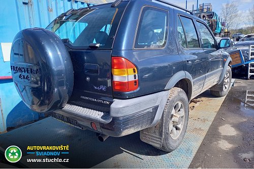 Autovrakoviste Sviadnov Opel Frontera 2.2 DTI na náhradní díly