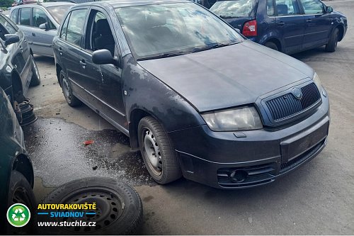 Autovrakoviste Sviadnov Škoda Fabia 1.2 HTP na náhradní díly