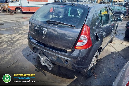 Autovrakoviste Sviadnov Dacia Sandero 1.2 na náhradní díly