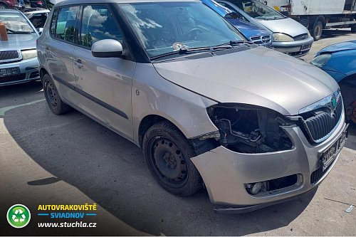 Autovrakoviste Sviadnov Škoda Fabia II 1.2 na náhradní díly