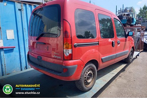 Autovrakoviste Sviadnov Renault Kangoo 1.5 na náhradní díly