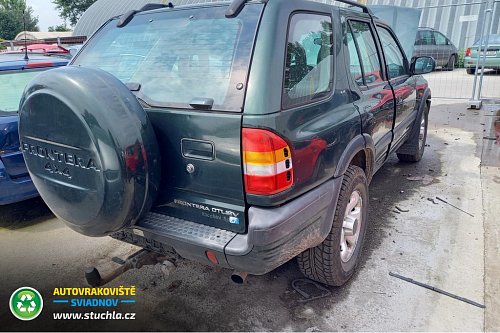 Autovrakoviste Sviadnov Opel Frontera 2.2 DTI na náhradní díly