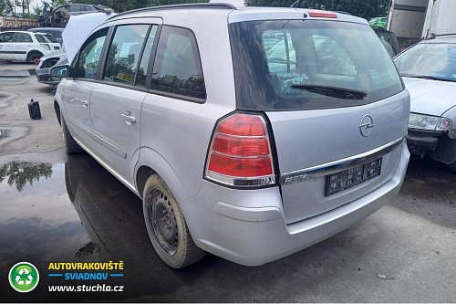 Autovrakoviste Sviadnov Opel Zafira B 1.6 na náhradní díly