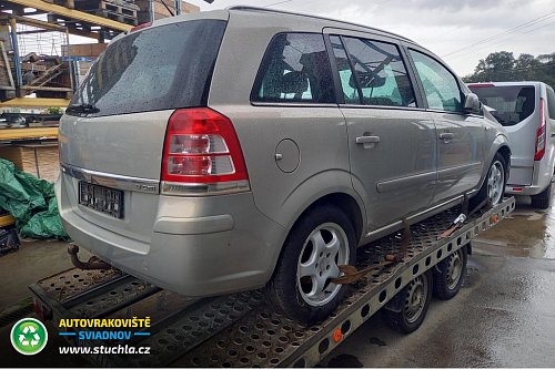 Autovrakoviste Sviadnov Opel Zafira B facelift 1.7 CDTI na díly