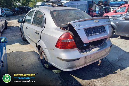 Autovrakoviste Sviadnov Chevrolet Aveo 1.2 na náhradní díly