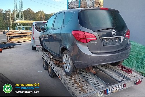 Autovrakoviste Sviadnov Opel Meriva B 1.7 CDTI na náhradní díly