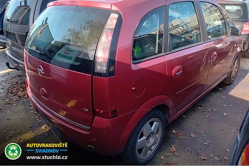 Autovrakoviste Sviadnov Opel Meriva A 1.6 na náhradní díly