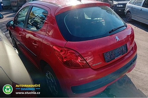 Autovrakoviste Sviadnov Peugeot 207 1.4 na náhradní díly