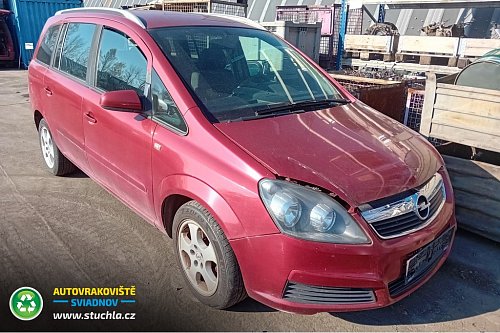 Autovrakoviste Sviadnov Opel Zafira B 1.6 16V CNG na díly