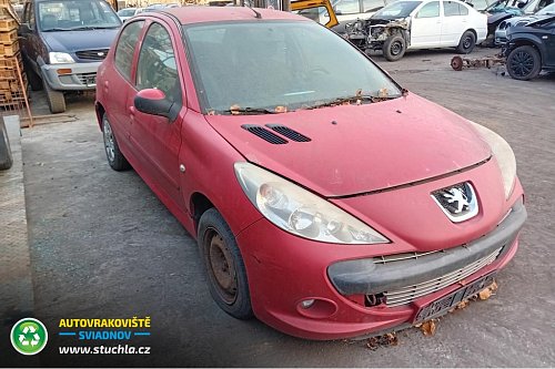 Autovrakoviste Sviadnov Peugeot 206+ 1.4 na díly