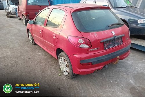 Autovrakoviste Sviadnov Peugeot 206+ 1.4 na díly