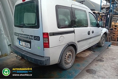 Autovrakoviste Sviadnov Opel Combo 1.6 CNG na díly