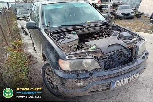 Autovrakoviste Sviadnov BMW X5 3.0 LPG na náhradní díly