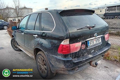 Autovrakoviste Sviadnov BMW X5 3.0 LPG na náhradní díly