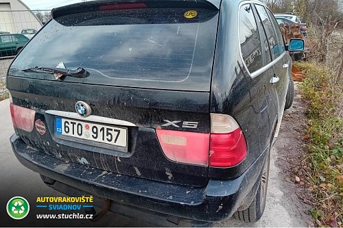 Autovrakoviste Sviadnov BMW X5 3.0 LPG na náhradní díly